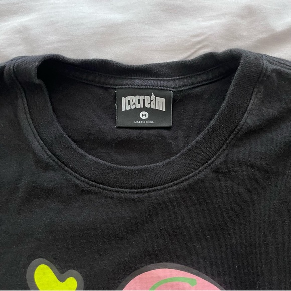 ICECREAM BBC Nesting Tee FW21 Size M Mens Preowned Great Condition Black - Picture 3 of 7